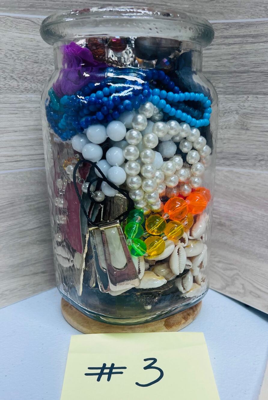 Mystery Jewelry Jar - Costume Vintage Modern Lot 3